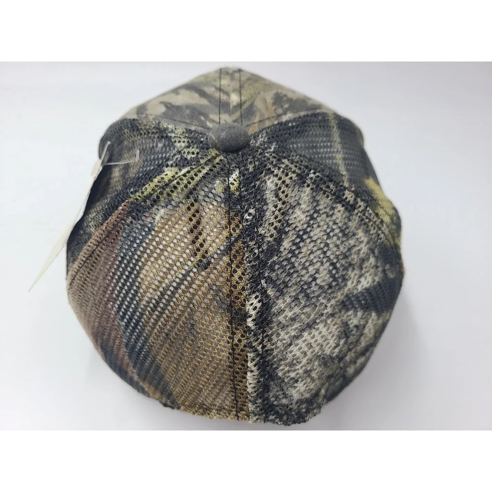 Buck N Bass Sport Center Salt Springs Florida Camo Mesh Trucker Snapback Hat Cap